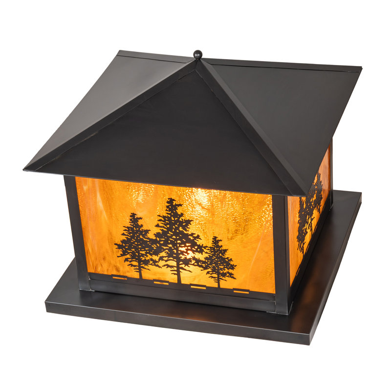 30" Square Tamarack Pier Mount