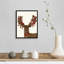 Reproduction d’art sur toile, "Deer, Homespun couronne"-1257536821-1257536823
