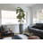 Panama 88.25'' Faux Devil's Ivy (Scindapsus Aureus) Tree in Stone Planter
