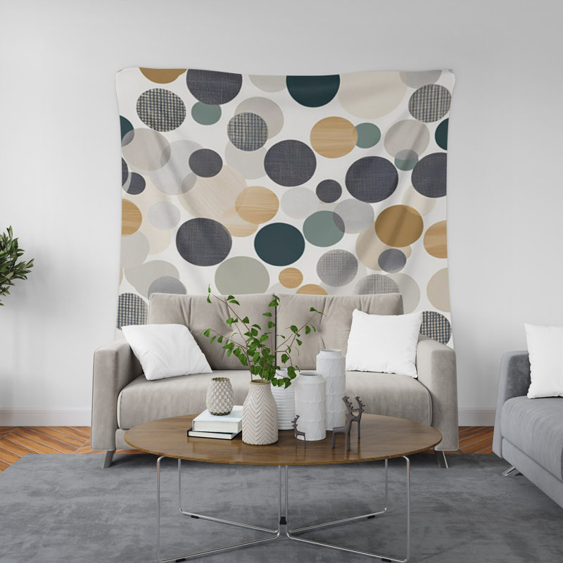 Tapisserie murale, H 88 po x l 104 po x P 1,2 po