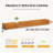 Haynor Solid Wood Fireplace Mantel Floating Shelf-93820216-97758894-97758891