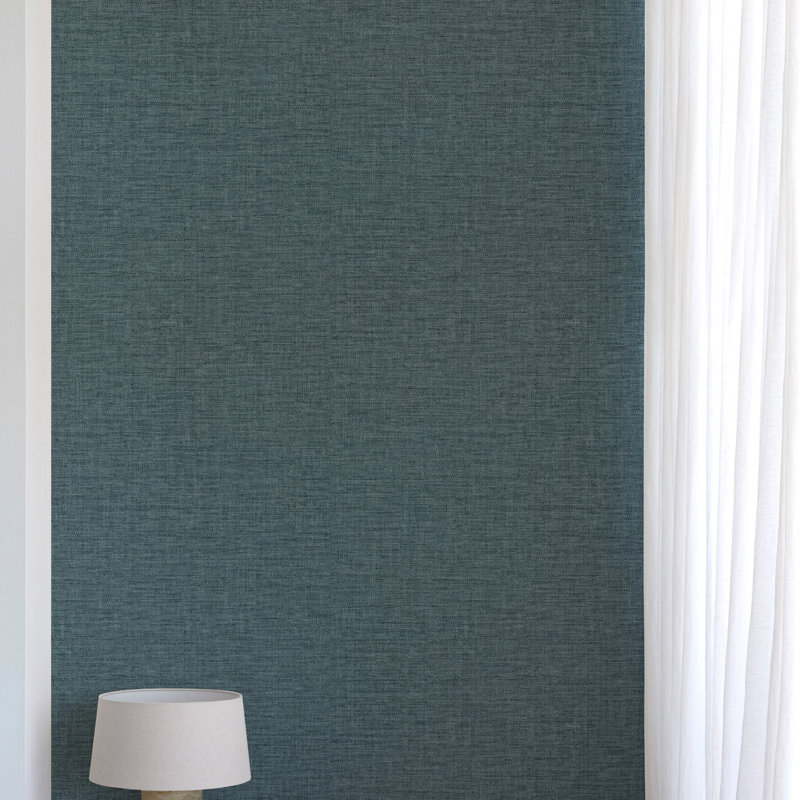 Concept Collection Rough Textile Double Width 42-inches Wide Wallpaper Roll, Pink