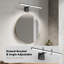 Luminaires de salle de bain à 1 lumière à DEL