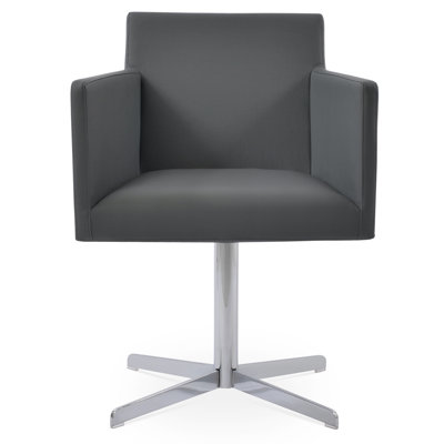 Fauteuil noir Harbut