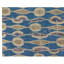 Miri Wool Ikat Area Rug in Blue/Beige-40705406