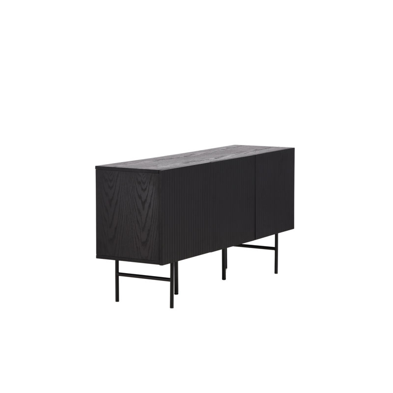 Hertzfeld Steel Standard Accent Cabinet, Black