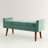 Carkin Velvet Upholstered Storage Bench-704977707