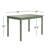 Alexa-Mae 4-Person Solid Wood Four-Leg Dining Set-666349902