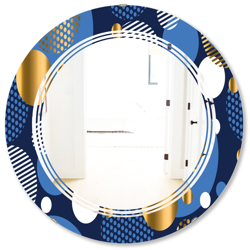 Miroir d'appoint triple C, 31,5 po x 31,5 po
