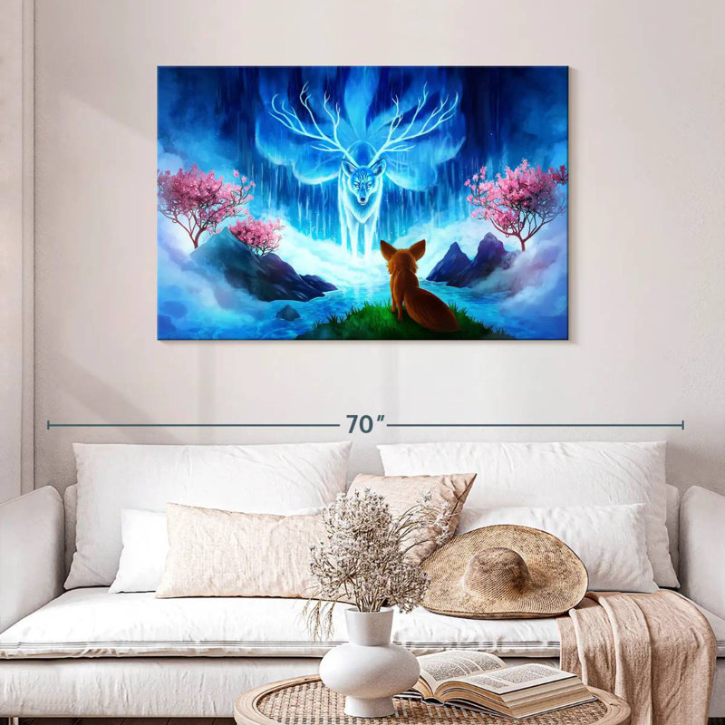 Brampt Wisdom, 30" H x 45" W