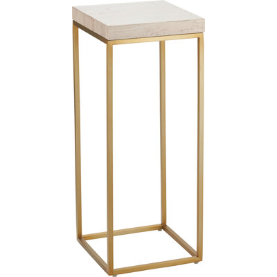 Beaston Granite Top Frame Square Side Table
