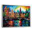 City Amsterdam Popart II sur impression sur toile-835408009-842569813