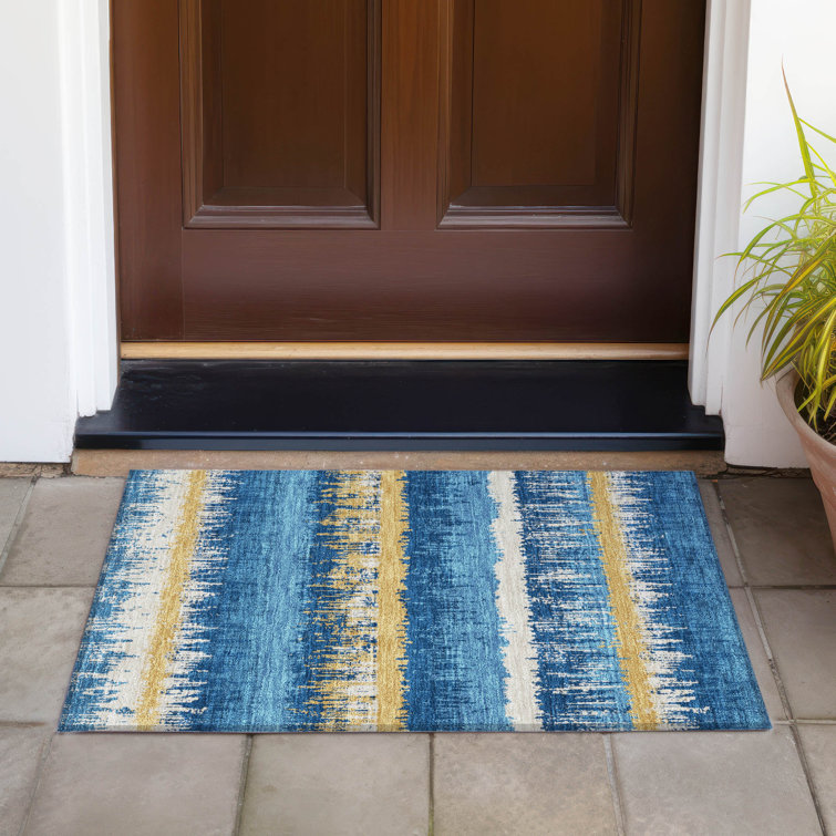 Chayden Indoor/Outdoor Chantille ACN1013 Gold Area Rug