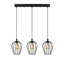 Luminaire suspendu géométrique à 3 lumières pour îlot de cuisine