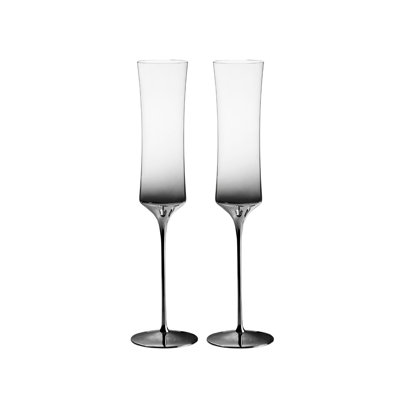 Dream Parade 6.25oz. Handmade Crystal Flute Set
