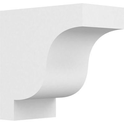 5"W x 10"D x 10"H Standard Newport Architectural Grade PVC Corbel