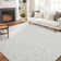 Sommer Solid Machine Washable Rug with Rubber Backing for Living Room Modern Non-Slip Dining Room Rug for Bedroom Floor Carpet for Office Nursery Playroom