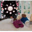 Tapisserie de science de la Terre en polyester avec accessoires de suspension inclus