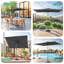 Parasol de marché rectangulaire lumineux 10 pi x 6,5 pi Buono-1448641780