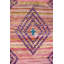 Tapis rose / mauve marocain unique 12 pi 4 po x 19 pi 7 po marocain