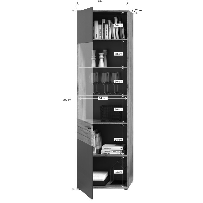 Gurnaik Unfinished TV Furniture for TVs up to 60"