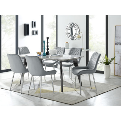 Chowchilla 7 - Piece Dining Set