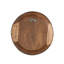 Teak Wood Bowl Wall Art, Metallurgy Edge-1478897031
