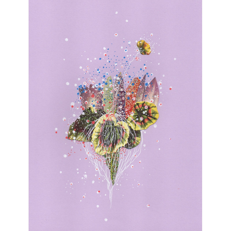 Celestial Mirabelle Print by Jenny Brown, 21.25" H x 17.25" W
