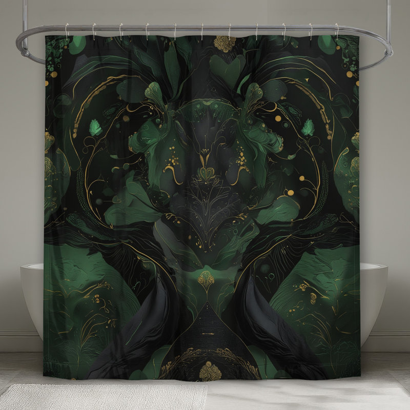 Rideaux de douche Intricate, L 70 po x H 84 po