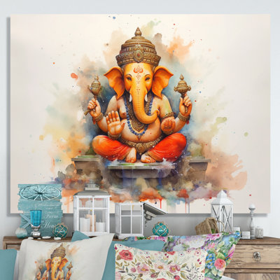 Éléphant vibrant d'Hinduisim II