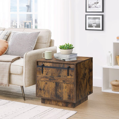 Table de bout avec rangement Raghad