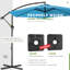 Parasol en porte-à-faux 120 po Ersheen-774912142