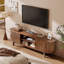 TV Stand and Coffee Table Set, living room table set, Oval Lift Top Coffee Table & TV Console Table-135565944