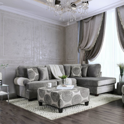 Upholstered L-Shaped Sectional