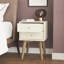 Abby Corda 2 Drawer Bedside Table-92341756
