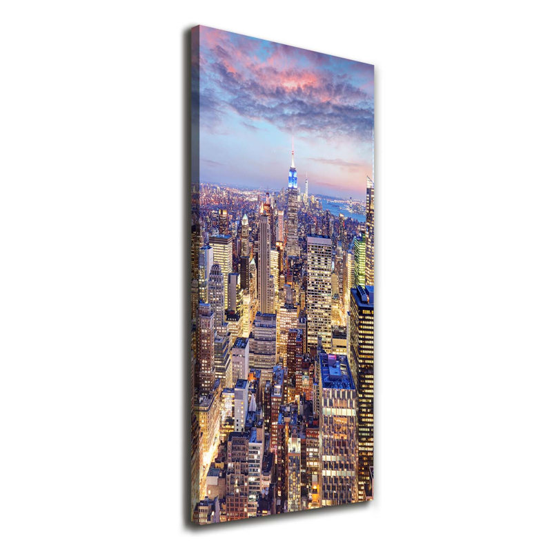 New York - Wrapped Canvas Print