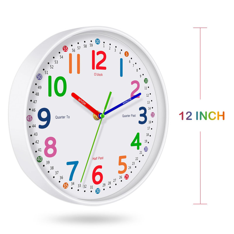 Horloge murale Ratcho, 12"