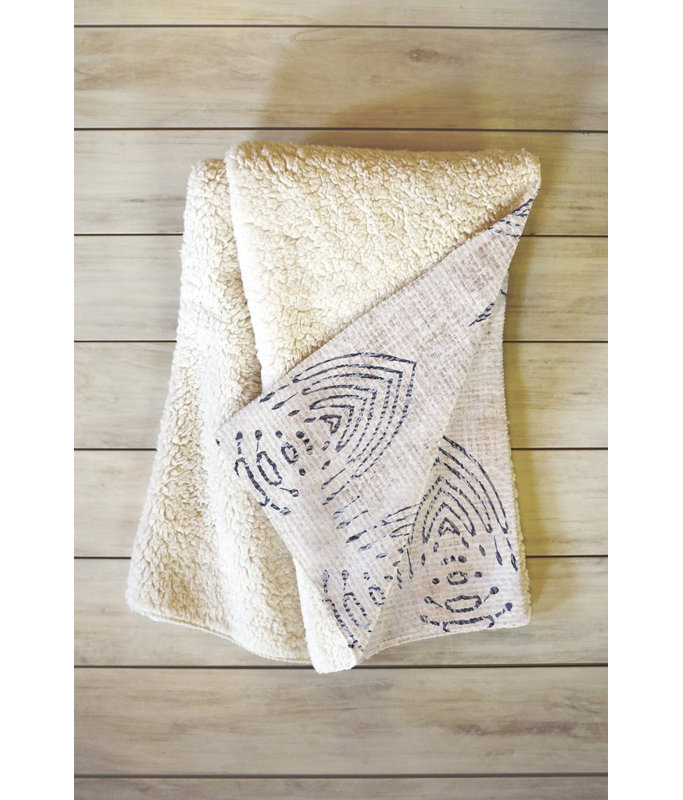 Holli Zollinger Throw Blanket, 60" L x 50" W