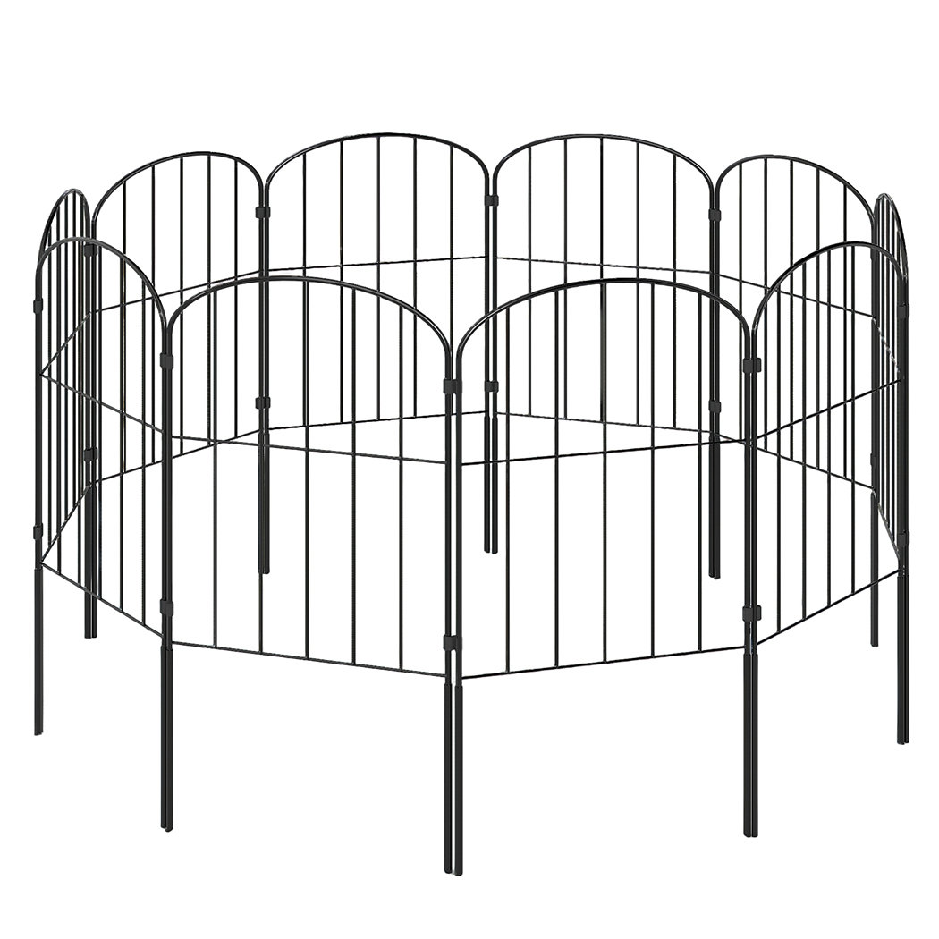 61 cm H x 32 cm W Fence Panels Fencing with 10 Panel(s) Included