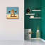 «Gym Frog Dumbell L latéral Raise» par Lucia Heffernan, art mural sur toile, 26 po x 26 po-515534590