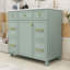 Meuble-lavabo 36 po avec lavabo en céramique, armoire de rangement avec porte à fermeture douce et 3 tiroirs-203663006