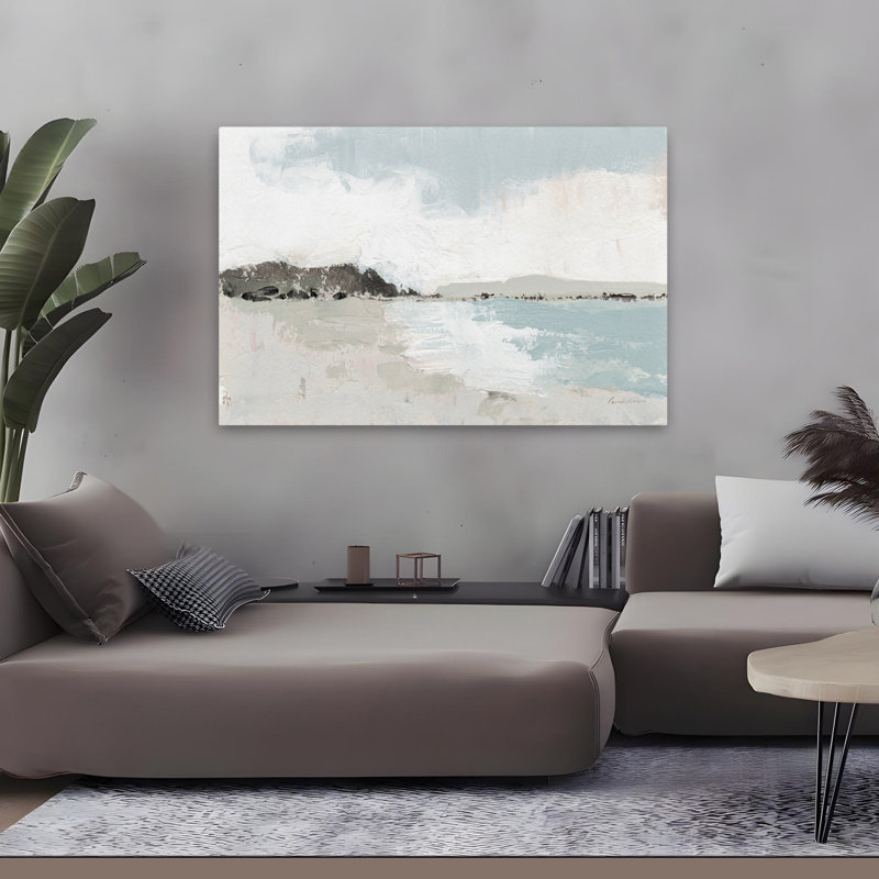 Beachy and Coastal Calm Water Neutral, H 48 po x l 32 po