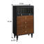 Armoire d'appoint en bois de style Mid-Century