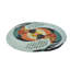 Hand Tufted Wool Area Rug in Teal/Orange/White/Yellow-57906912