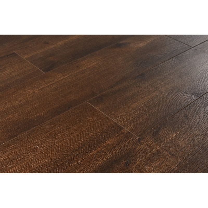 Opus 8mm Thick 9.65'' W x 60.63'' L Oak Vinyl Plank, Prime Chestnut