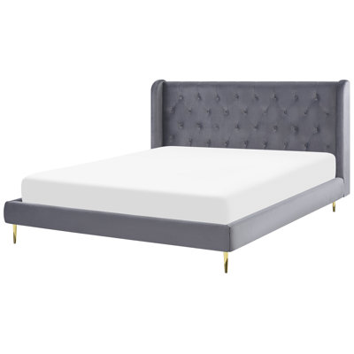 Kennon Upholstered Velvet Bed
