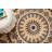 Zinia Hand-Woven Round Jute and Sisal Rug-220529045