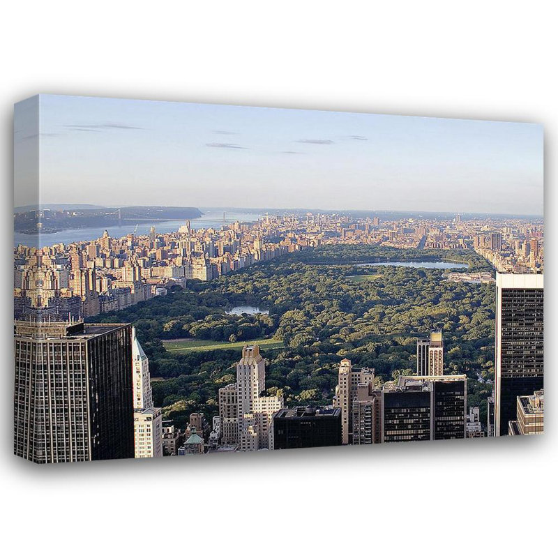 New York, Central Park, H 28 po x l 38 po