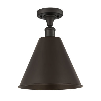 Plafonnier semi-encastré 1 lumière 8 po