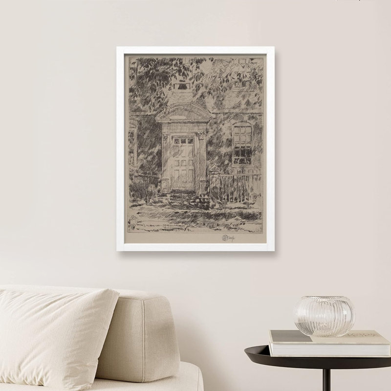 " & Farmhouse Sketch Wall Art Floral Botanical Prints Natural Landscape For Living Room Bedroom ", White